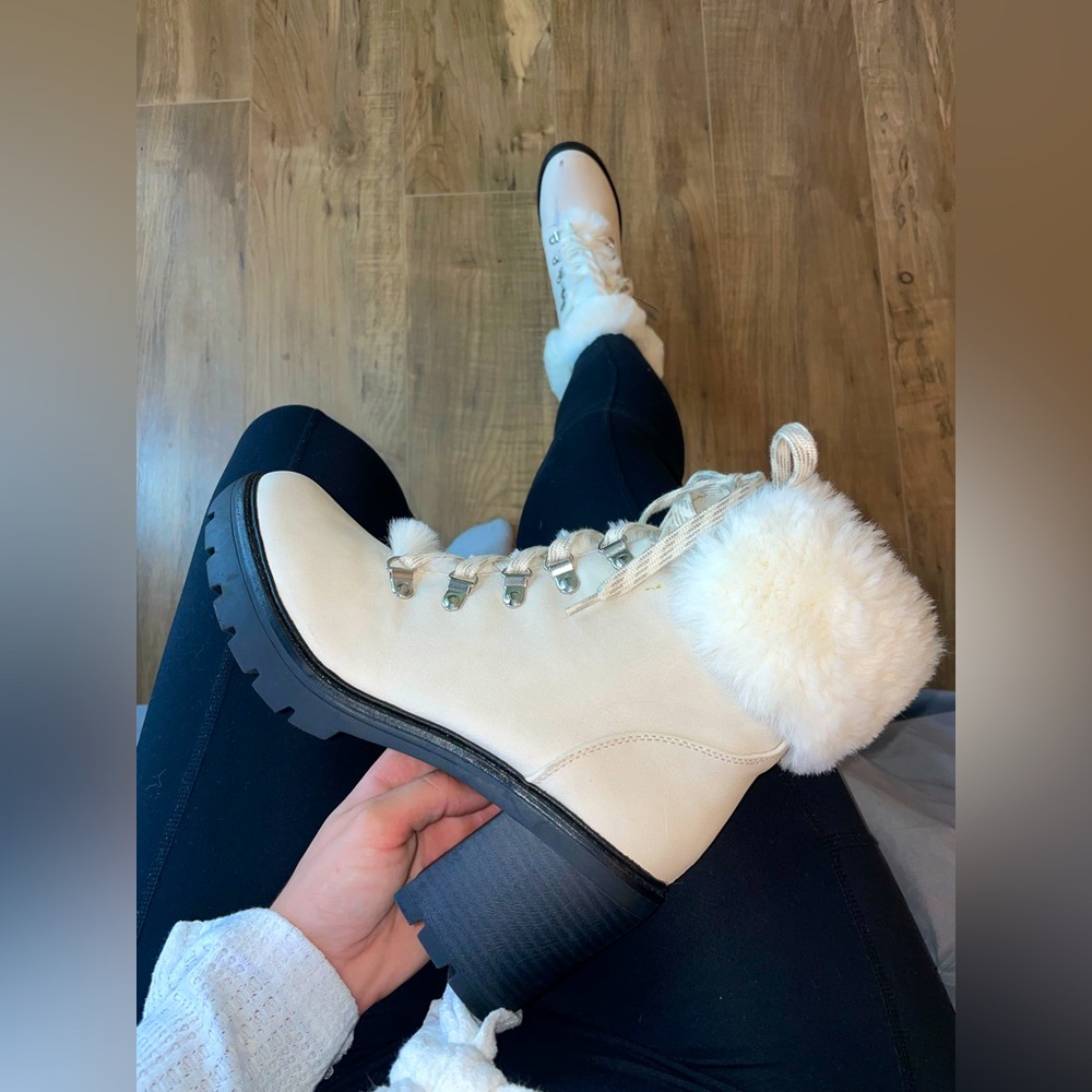 Never worn outside. Only to try on.